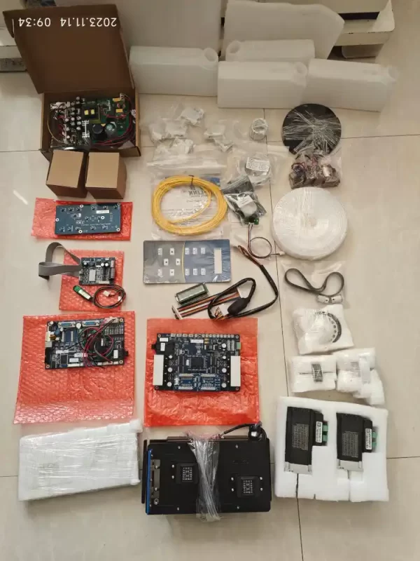 Kit xp600 for Upgrading Chinese Inkjet Printer with 2 xp600 printheads - Image 3