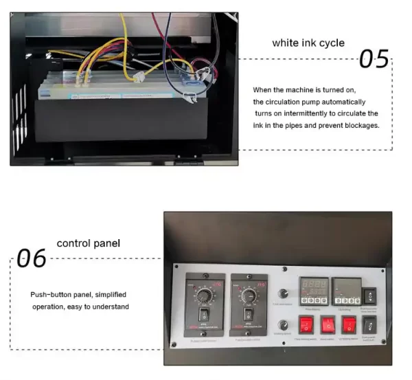 DTF Printer AM602i32DTF With 2 Epson I3200 Printhead - Image 7
